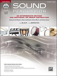 Sound Percussion Teacher's Score with Online Media Access cover Thumbnail